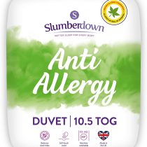Slumberdown Anti Allergy Single Duvet 10.5 Tog All Year Round Duvet Single Bed