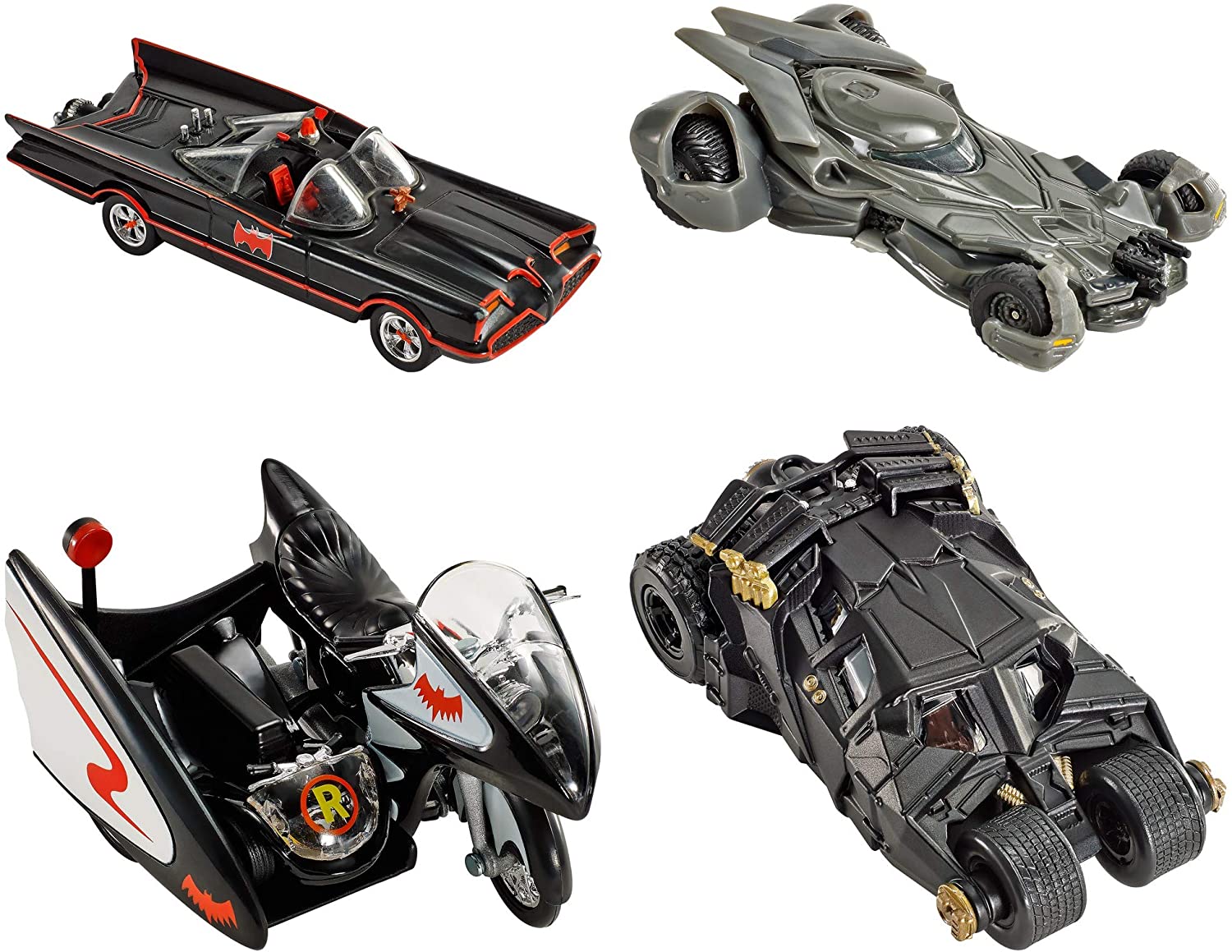 MATTEL Hot Wheels Batmobile - The Batman - DC Comics, Multicolor, Medium