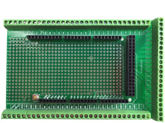 DollaTek Prototype Screw/Terminal Block Shield Board Kit For MEGA 2560 R3 DIY - Image 3