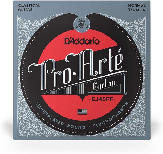 D'Addario EJ45FF Pro Arte Dynacore Basses Normal Tension Carbon Classical Guitar String - Image 2