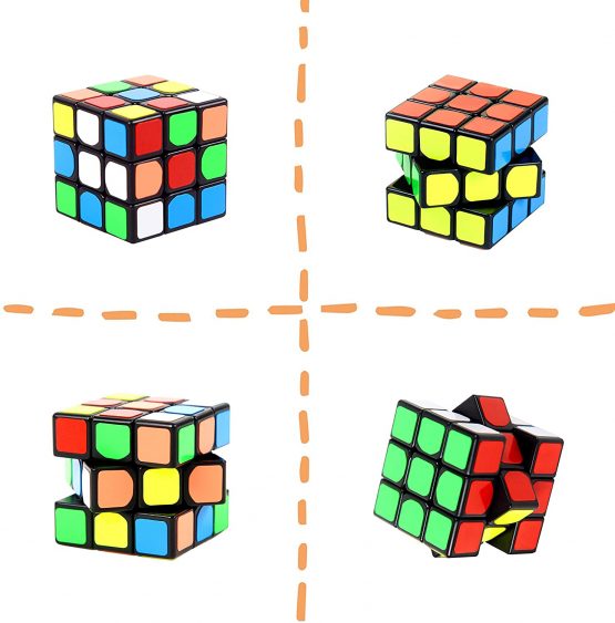 Nunki Toy Party Puzzle Toy,24 Pack Mini Cubes Set Party Favors Cube Puzzle, 1.18 Inch Puzzle Magic Cube Eco-friendly Safe Material with Vivid Colors,Party Puzzle Game for Boys Girls Kids Toddlers - Image 3