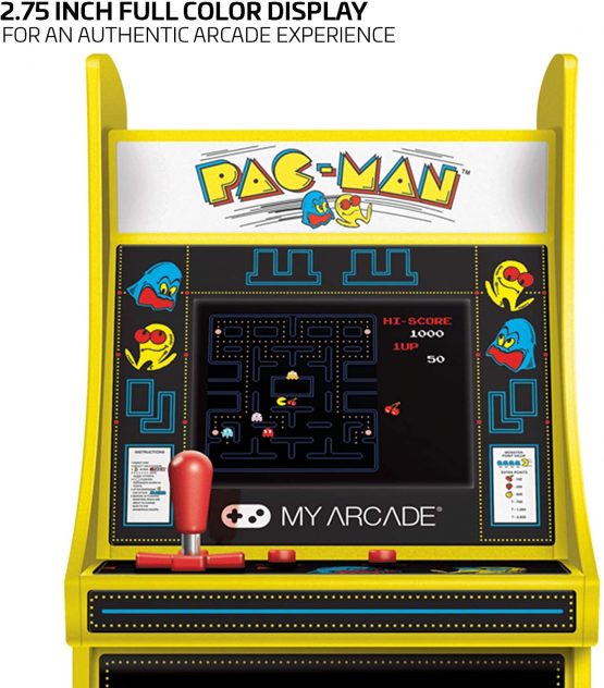 6" Collectible Retro Pac-Man Micro Player (Electronic Games) - Image 2