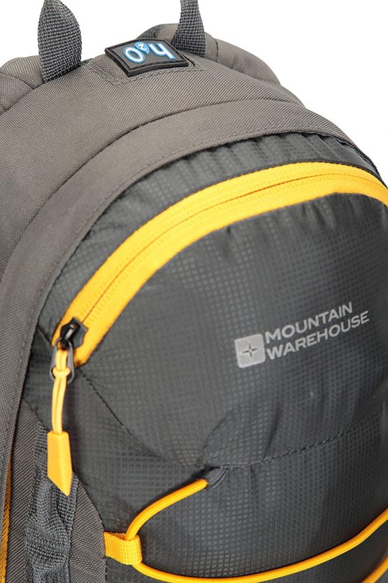 Mountain Warehouse Pace 12L Rucksack - Lightweight Backpack, Hydration Compatible Small Rucksack, Ripstop, Padded Airmesh Back, Webbing Trim - for Men & Women - Image 4