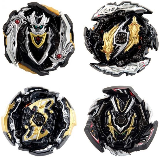 3T6B Bey Battling Tops Burst Turbo Arena Set, New Generation of Spinning Tops Gyroscope Lasting Rotation Combined with Stadium for Children Gift (Black) - Image 2