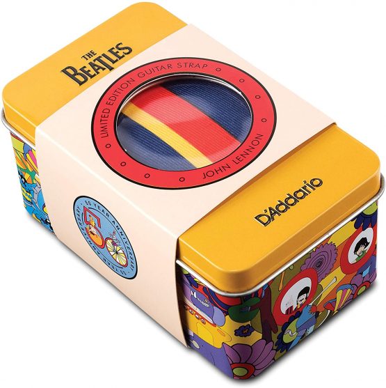 D'Addario Accessories Beatles Guitar Strap - Electric Guitar Strap, Acoustic Guitar Strap, Acoustic Electric Guitar Strap & Bass Guitar Strap - Yellow Submarine 50th Anniversary - John - Image 4