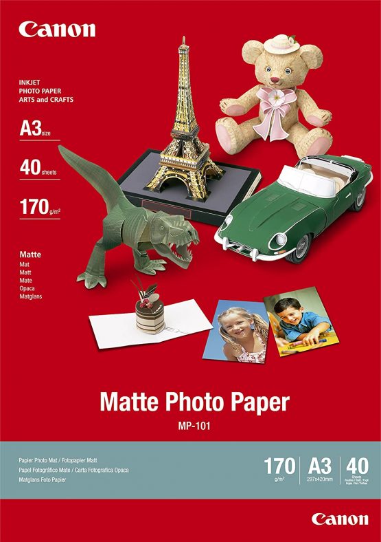 Canon A3 Matte Photo Paper 40 Shts - MP 101