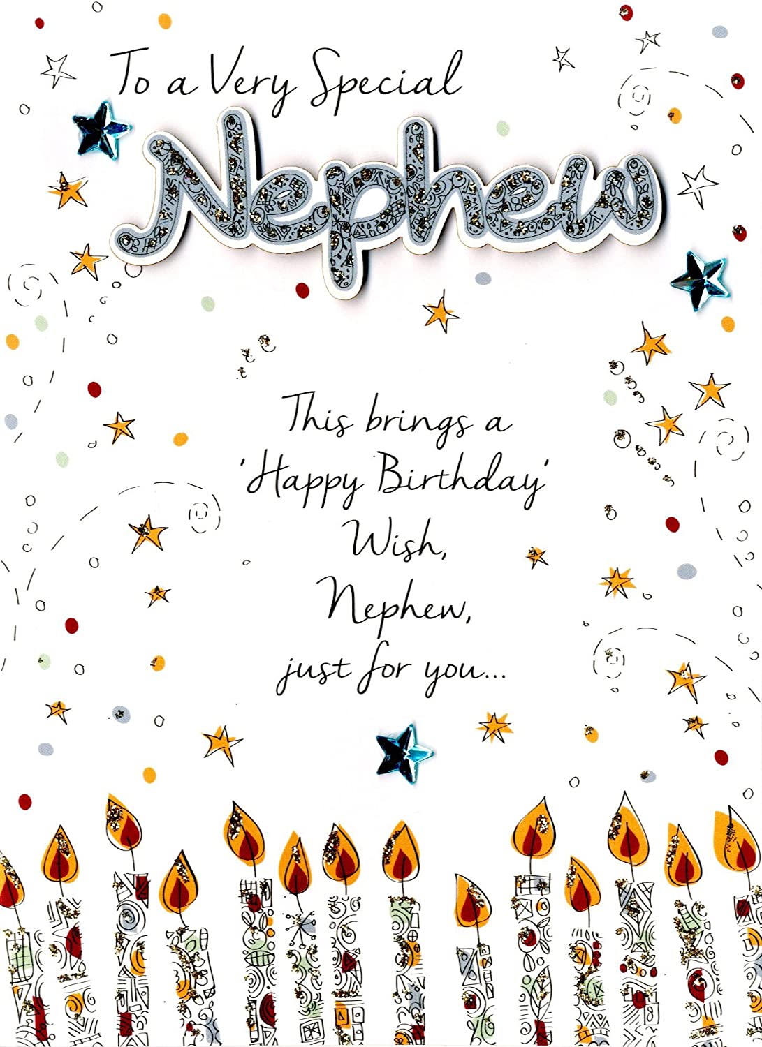 Special Nephew Birthday Greeting Card Second Nature Just To Say Cards