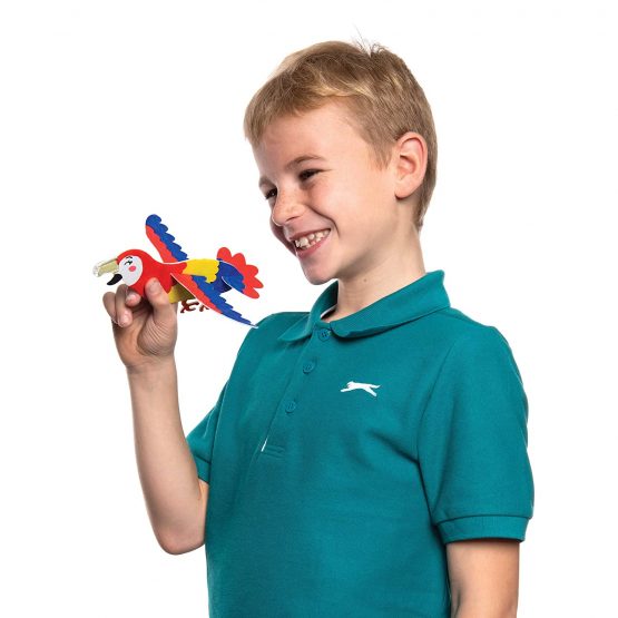 Baker Ross AT566 Bird Colour in Gliders - Pack of 10, Arts and Crafts for Kids to Colour in for Party Bag Fillers, Games and Prizes - Image 2