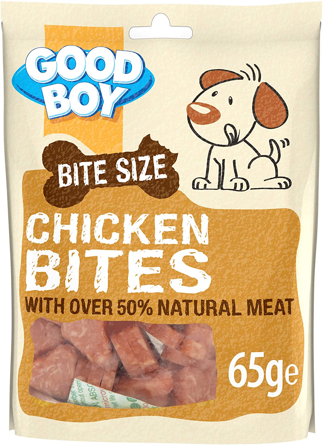 Good Boy - Bitesize Chicken Bites - Dog Training Treats - Made with Over 50% Natural Meat - 65 g ℮ - Low Fat Dog Treats - Case of 10 - Image 2