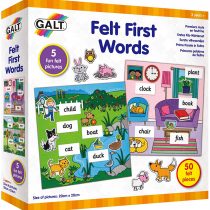 Galt Toys, Felt First Words, Felt Toys for Toddlers, Ages 3 Years Plus