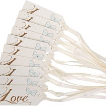 Neviti To Have And To Hold-Favour Tags-Small, Paper, Ivory, 5 x 2.5 x 0.1 cm