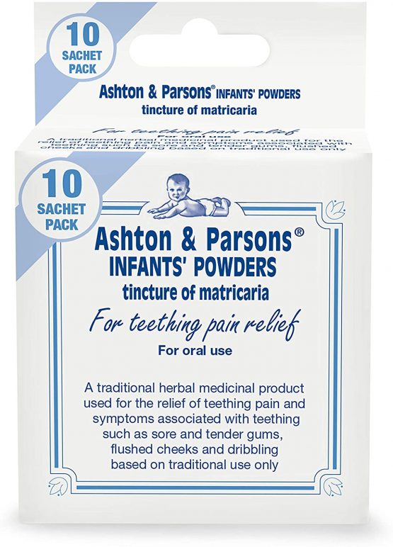 Ashton & Parsons Infant Teething Powder 10 Sachets10 Units