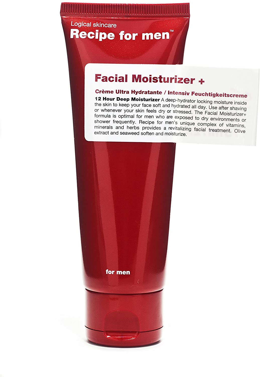 Recipe For Men Hair Product Men, Facial Moisturiser, Facial Exfoliator, The Unique Complex Of Vitamins, Minerals & Herbs