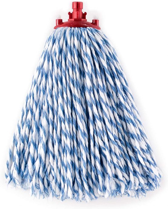 Vileda Supermocio Microfibre and Cotton Mop Refill, Pack of 2 - Image 2