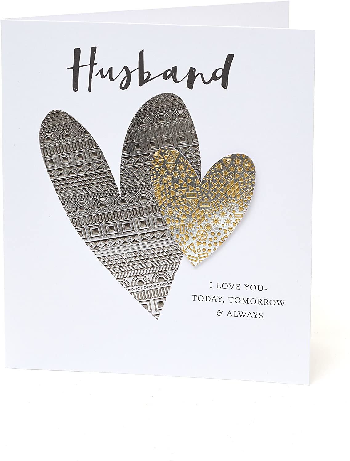 Husband Anniversary Card - Gift Card for Him - Anniversary Card for Husband - Husband Anniversary Card Lovely Verse - Gifts for Husband