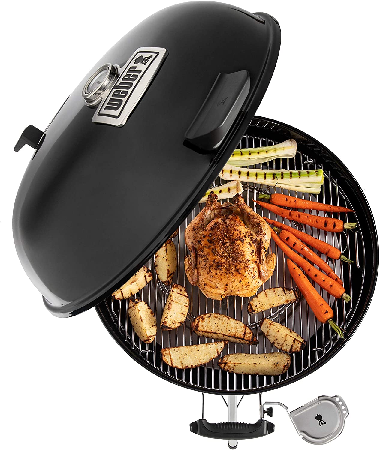 Weber Charcoal Grill Kettle iGrill Mounting, Platform for Meat Thermometer fits 47cm, 57cm & 67cm Charcoal Grills & Smokers - Image 3