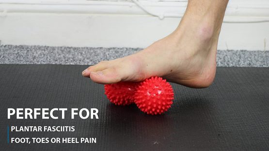 Beenax Hard Spiky Massage Ball Roller Set - Perfect for Plantar Fasciitis, Trigger Point, Deep Tissue, Myofascial Release - Designed to Relieve Stress and Relax Tight Muscles - Image 4