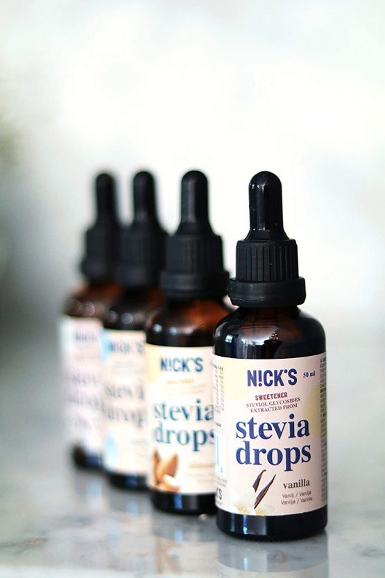 NICKS Vanilla Stevia Drops, Sugar Free Zero Calorie Liquid Flavoured Sweetener 50 ml - Image 2