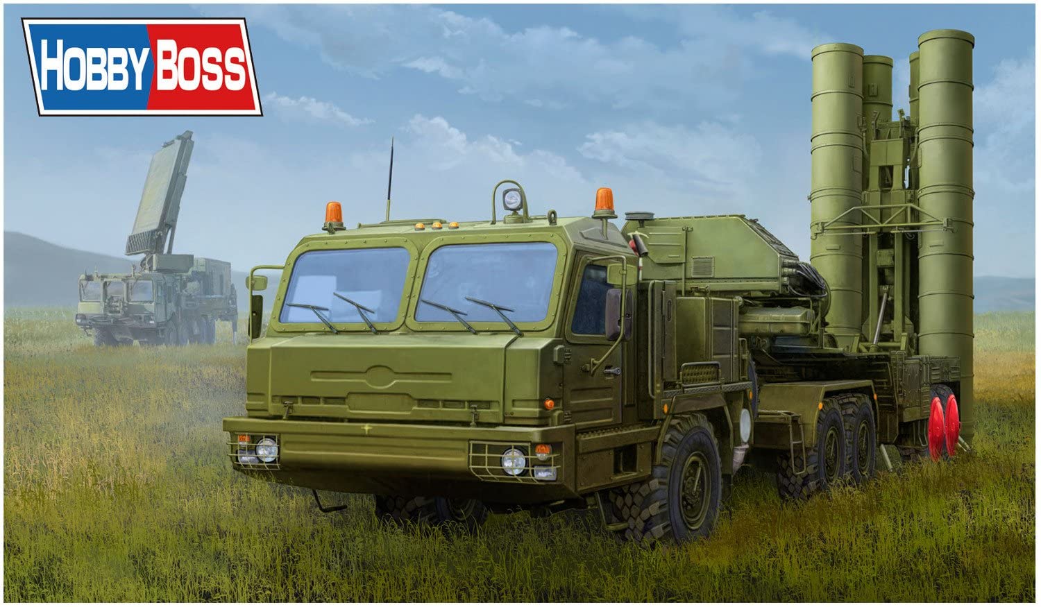 Hobbyboss 1:35 - Russian BAZ-64022 w/ 5P85TE2 TEL S-400, Various