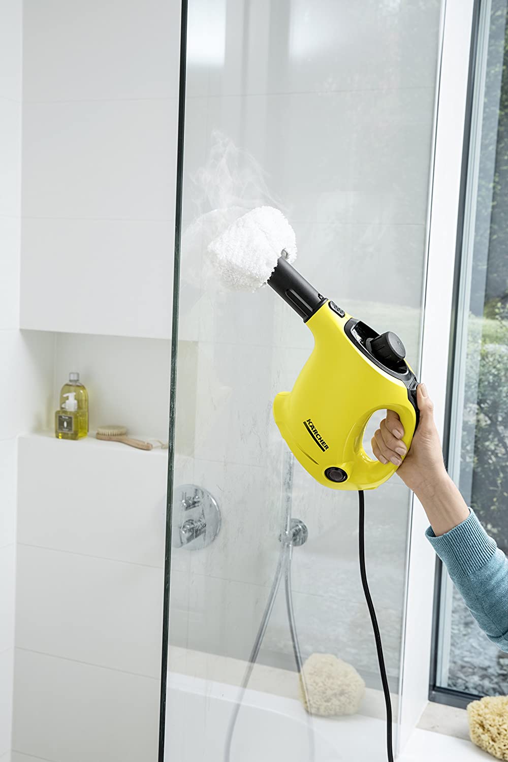 Kärcher Microfibre Covers for Hand Nozzle, White, Large - Image 4