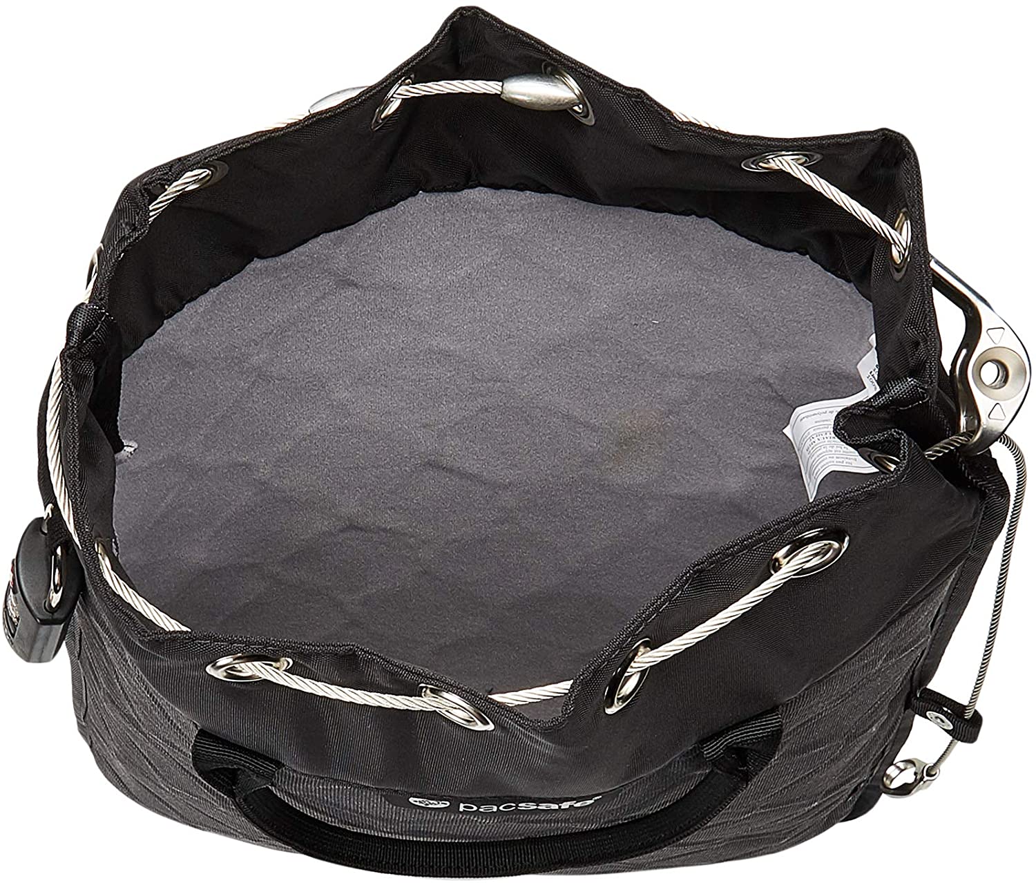 Coffre-fort Portable Pacsafe Travelsafe 12L GII, Sac De Sécurité Voyage Utilitaire Marron