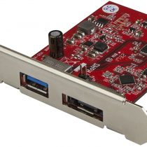 StarTech USB 3.1 PCIe Card - 2 port - 1 x USB-A and 1 x eSATA - 10Gbps - USB 3.1 Card - eSATA Card - USB 3.1 Expansion Card (PEXUSB311A1E)