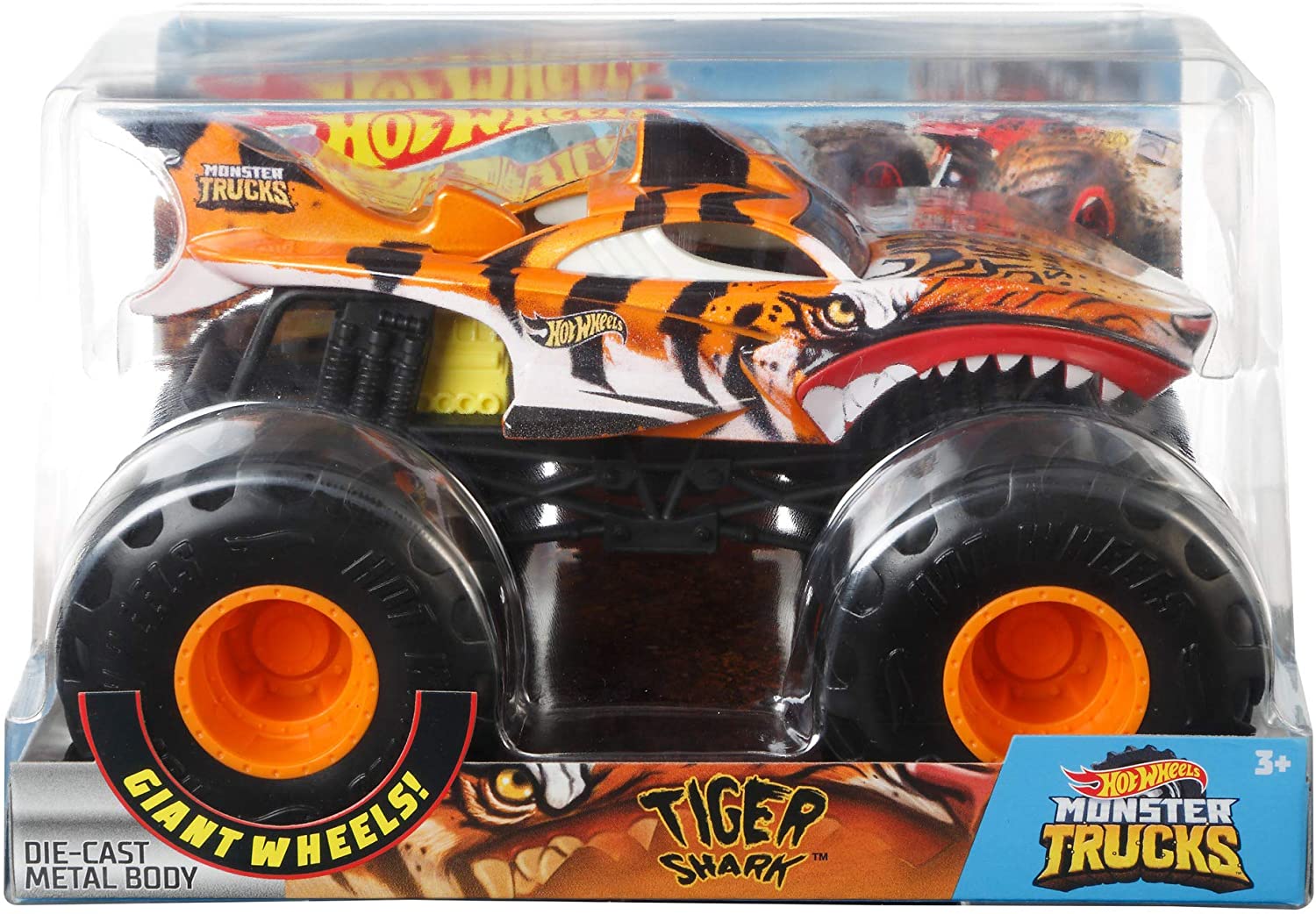 Hot Wheels Monster Trucks - Tiger Shark - Image 3