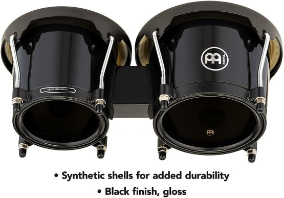 Meinl HB50BK Bongo, Black, 6 1/2 inch and 7 1/2 inch - Image 4