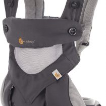 Ergobaby Baby Carrier for Toddler, 360 Cool Air Carbon Grey, 4-Position Ergonomic Child Carrier and Backpack