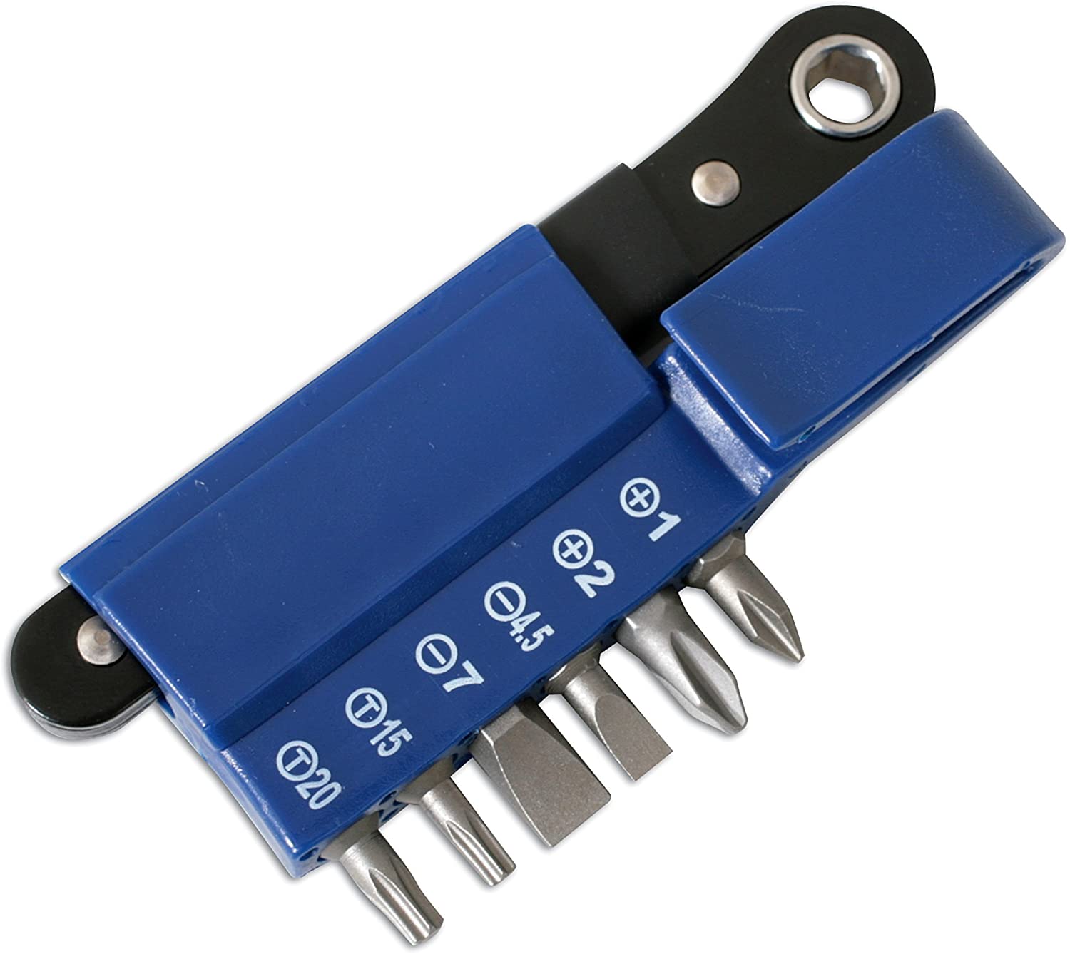 Laser 2562 Mini Ratchet Bit Set 7pc, Variety Pack