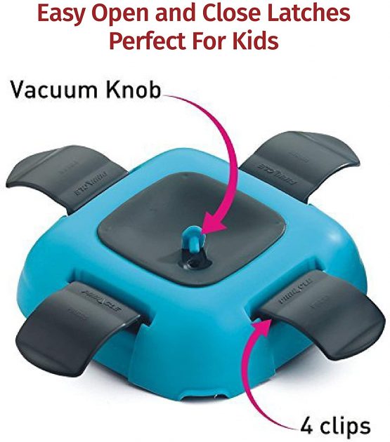 Lunch Box - Pinnacle Insulated Leak Proof Lunch Box for Adults and Kids - Thermal Lunch Container With NEW Heat Release Valve 16 oz ~Set of 2~ Blue-Green - Image 3