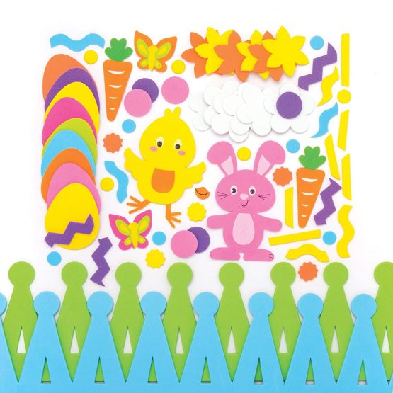Baker Ross AW122 Easter Crown Kits (Pack of 2) Easter Crafts For Kids to Make, Personalise and Wear For Fancy Dress - Image 2