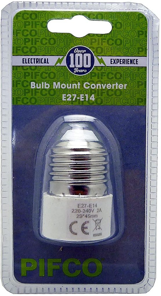 PIFCO ELA1172 Converter E27-E14 - Image 2