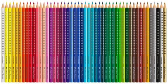 Faber-Castell - Colour Pencils - Cardboard Box - 48 pcs. (112449) - Image 3