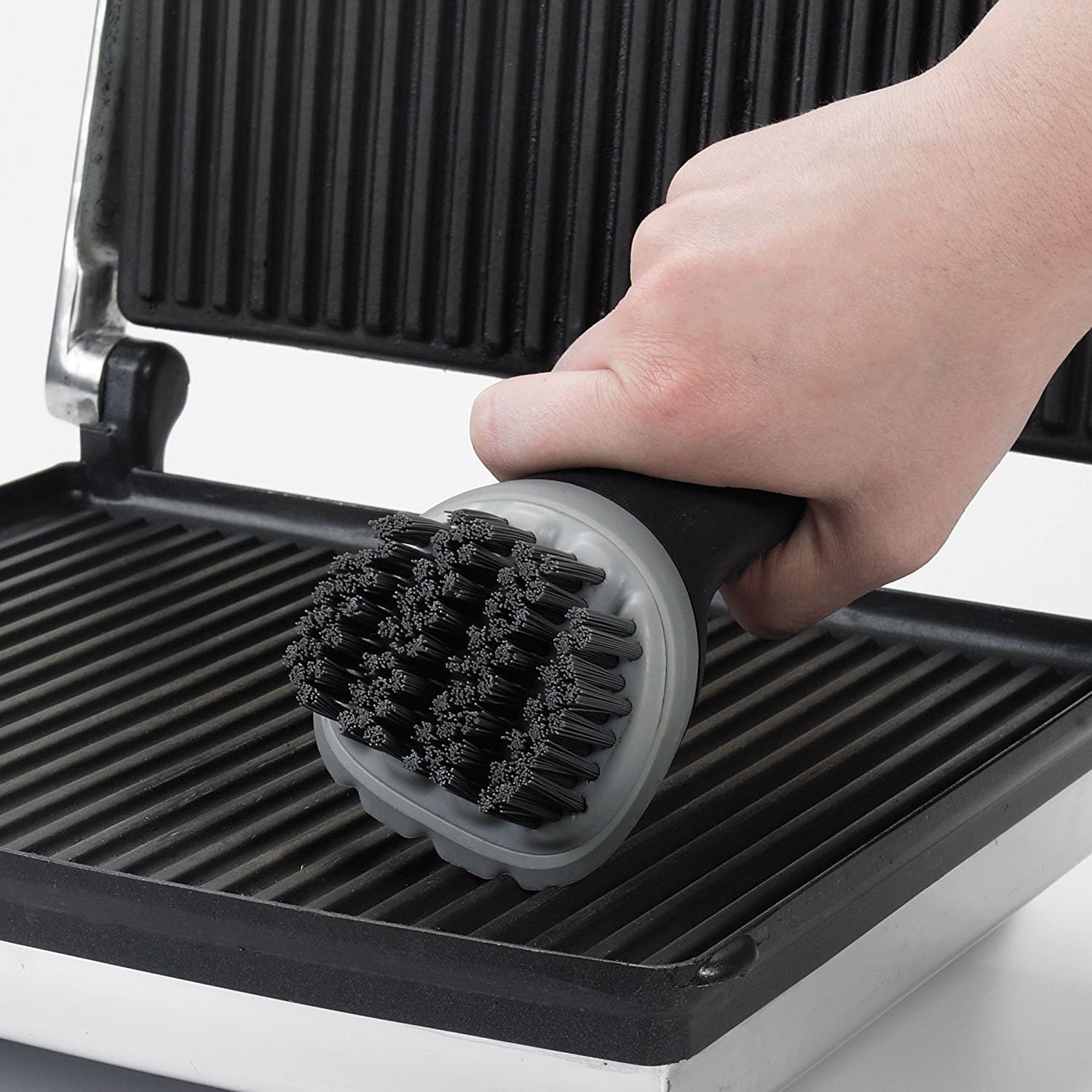 OXO Good Grips Electric Grill & Panini Press Brush,White/Black - Image 3