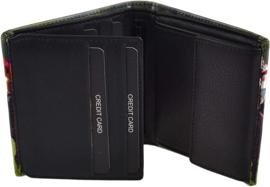 Mens Leather Tri-Fold Horse Racing Wallet by Retro Gift Box Grand National - Image 3