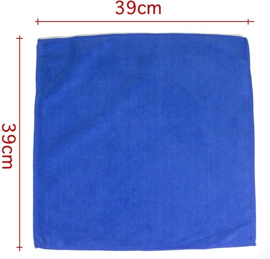 TaylorHe Car Wash Cleaning Kit Set of Dry or Wet Double Sided Mitts/Gloves and Microfibre Lint Free Cloths/Towels (2 x Mitts + 3 x Cloths) - Image 2
