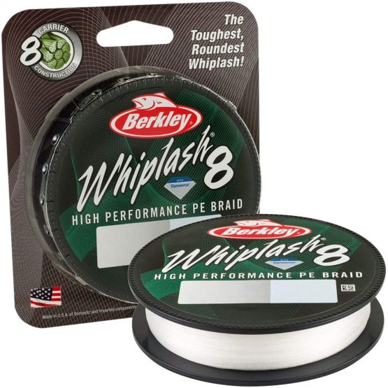 Berkley Whiplash 8 300M Weiß Crystal Geflochtene Schnur