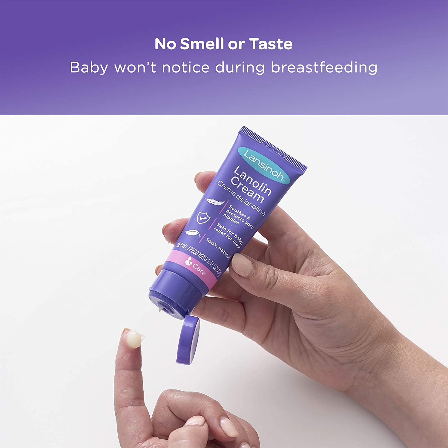 Lansinoh Breastfeeding Salve - HPA Lanolin, 1.41 oz, Cream, 40g / 41 fl oz - Image 3