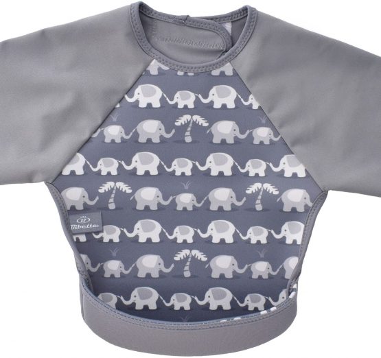 Bibetta Ultrabib Neoprene Bib with Raglan Sleeves for Babies - Image 2