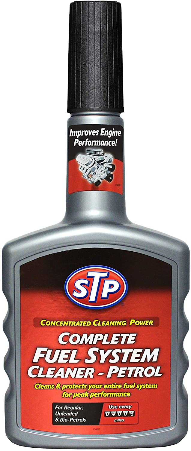 STP GST50400EN ST50400EN Complete Petrol Fuel System Cleanner, 400 ml