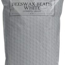 Beeswax Beads White - Cosmetic Grade - 1Kg