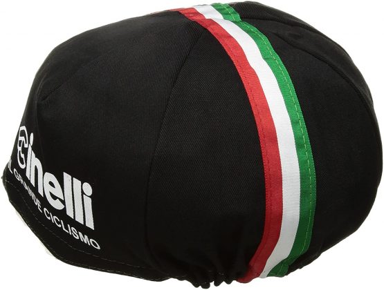 Cinelli Il Grande Ciclismo Cap-Tri-Colour, One Size - Image 2