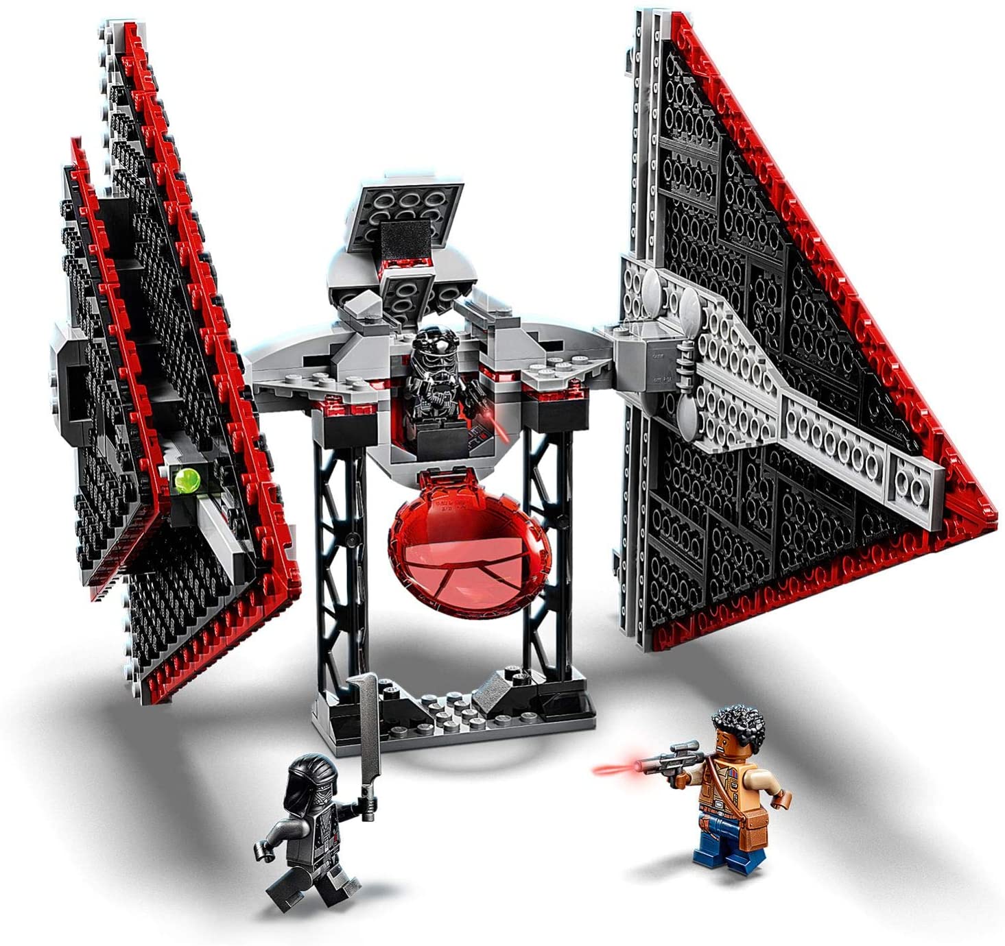 LEGO Star Wars TM 75272 Star Wars Sith TIE Fighter Building Set, The Rise of Skywalker Movie Series, Black - Image 2
