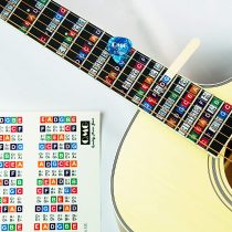 Guitar Fretboard Stickers, Note Decals, Two Packs