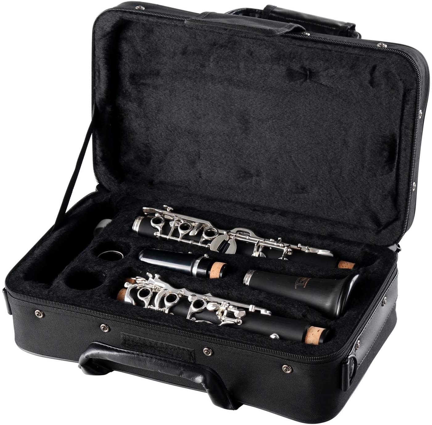 Classic Cantabile CLK-20 B Plastic Clarinet German Fingering, brown - Image 4