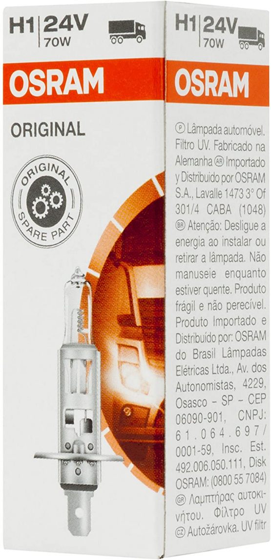 Osram 64155 lamp Off-Road 'Super Bright', H1, 24V/70W, P14,5s, 1 piece in folding box - Image 4