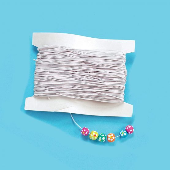 Baker Ross EK5223 White Elastic (Per Reel) - Image 3