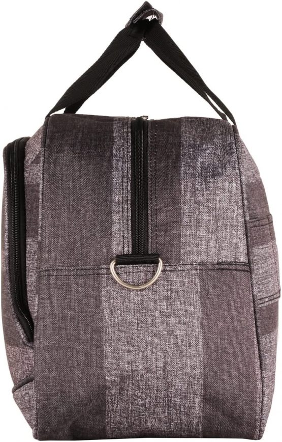 Highbury Ladies Flight Bag, Carry On Cabin Bag (Grey Stripe) - Image 3