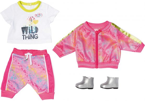 BABY born 828335 Deluxe Trendy Pink Set 43cm, Multi
